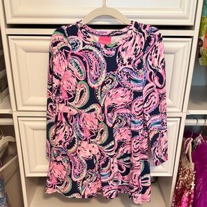 Lilly Pulitzer Paisley Long Sleeve Dress